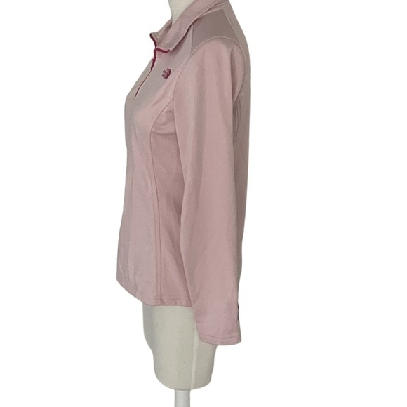 The North Face Breast Cancer 1/4 Zip Sweater Size M - Picture 3 of 9